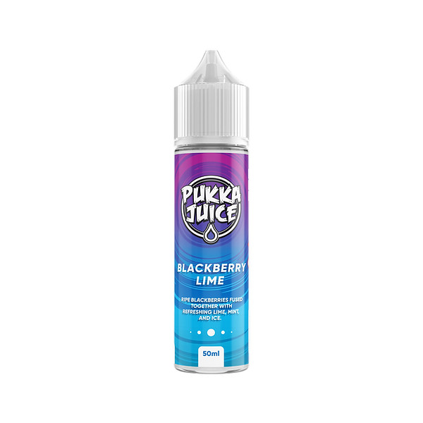 Longfill Pukka Juice 9ml Blue Blackberry Lime